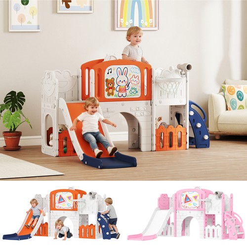 Toddler slide set frog - in,